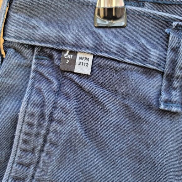 Carhartt FR Navy Blue Pants Mens Size 36 X 34 - Picture 3 of 9
